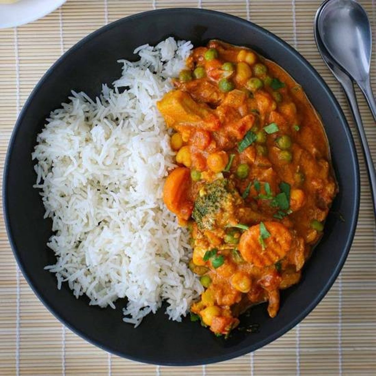 Veggie Curry & Rice