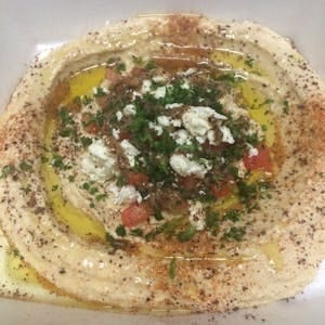 Hummus Deluxe.