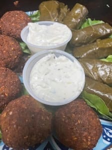 Dolmas (Stuffed Grape Leaves).