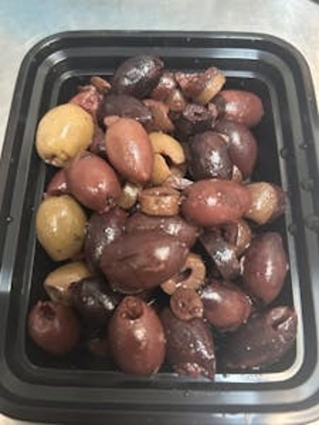 Mediterranean Pitted Mixed Olives.