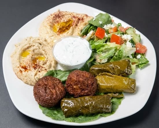 Falafel Plate.